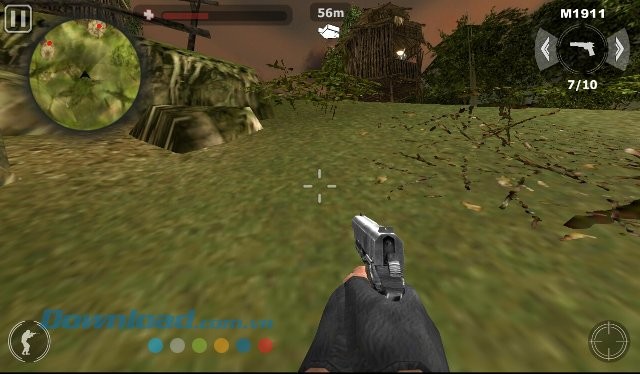 Giao diện game The Last Commando II