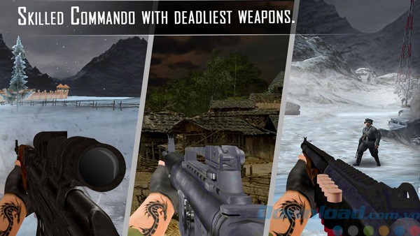 Nhiều vũ khí tối tân