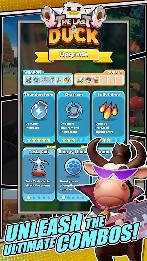 Giải phóng các combo độc đáo