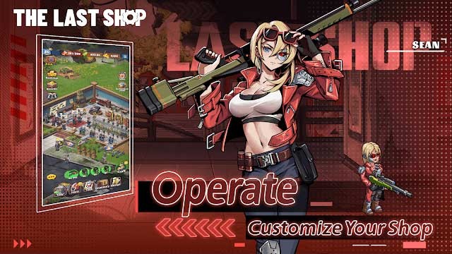 Tùy chỉnh cửa hàng vũ khí, trang bị của bạn trong game The Last Shop - Craft & Trade