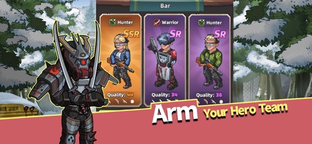 Trang bị cho đội anh hùng của bạn