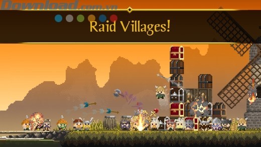 Đánh chiếm và cướp bóc các ngôi làng