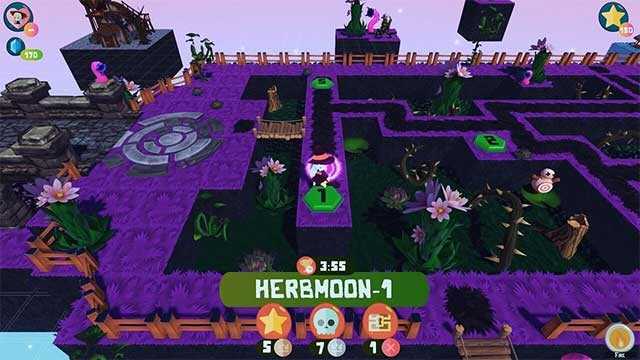 Vượt qua mọi loại bẫy, kẻ thù và trùm lớn trên mỗi mặt trăng