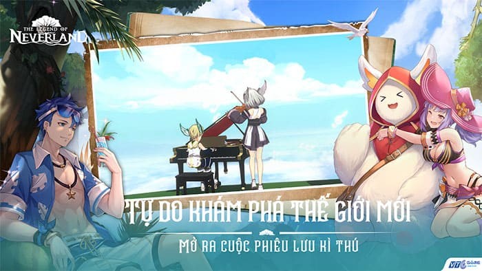 Các nhân vật trong The Legend of Neverland for PC được tạo hình cực đẹp và thời trang