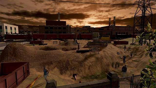 Tìm kiếm các vật phẩm trong môi trường để chế tạo đạn và nâng cấp vũ khí