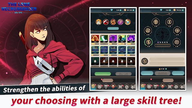 Lựa chọn kỹ năng của bạn trong cây kỹ năng đa dạng