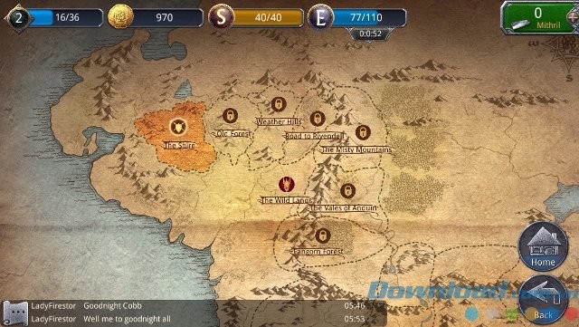 Hệ thống bản đồ nhiệm vụ