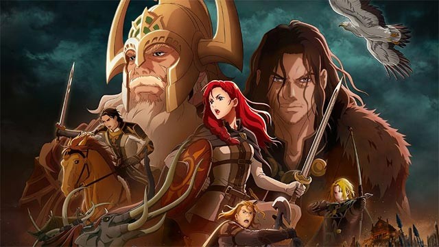 Poster phim hoạt hình Chúa tể của những chiếc nhẫn: Cuộc chiến của Rohirrim chiếu rạp 13/12