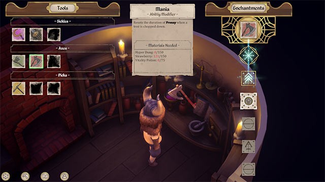 Nâng cấp cửa hàng và khả năng của nhân vật để kinh doanh hiệu quả hơn