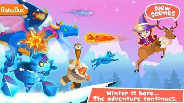 Tham gia vào cuộc hành trình đến vùng đất Mùa Đông và chiến đấu với quái vật