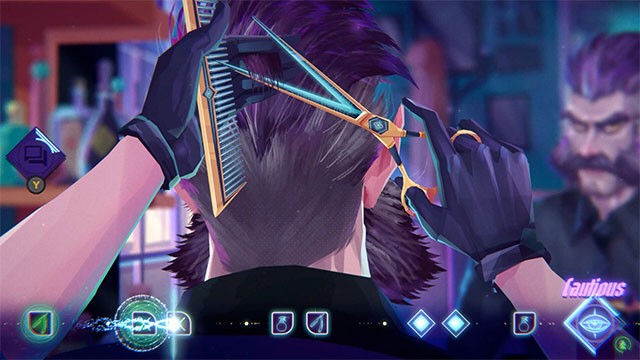 The Midnight Barber là game phiêu lưu kể chuyện kết hợp âm nhạc với chủ đề Tiệm cắt tóc đêm