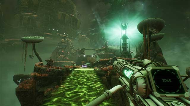 Phần lớn thời gian bạn sẽ ở trong những không gian ngoài hành tinh kỳ lạ