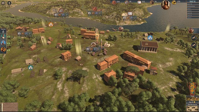 The New Rome là game mô phỏng xây dựng Thành Rome kết hợp chiến thuật theo lượt