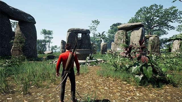 Khám phá các tàn tích và môi trường xung quanh để giải mã bí ẩn xoay quanh hòn đảo