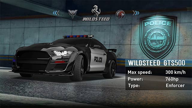 Nâng cấp và mở khóa các loại xe cảnh sát mới trong The Police Interceptors Simulator: War Against Racers