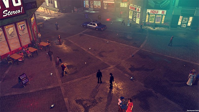 The Precinct game sở hữu lối chơi tự do phóng khoáng trong thế giới mở rộng lớn