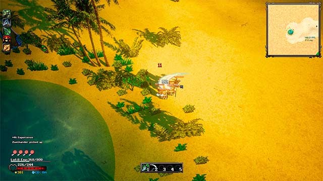 The Rangers In The South có hơn 5 quần xã, môi trường, ngục tối và làng mạc