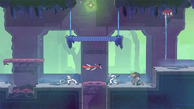 Game The Rogue Prince of Persia sở hữu các trận chiến nhịp độ cao theo chiều ngang màn hình