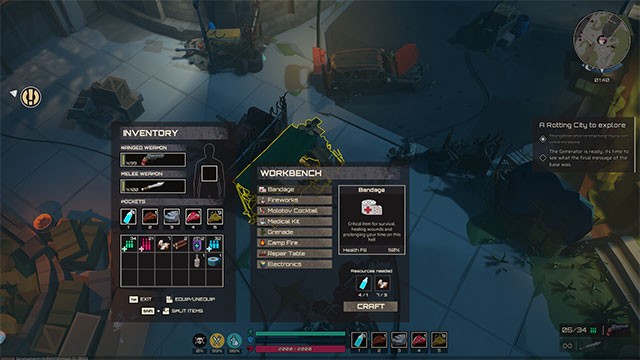 Quản lý tài nguyên, xây dựng căn cứ để đảm bảo điều kiện sống tốt nhất