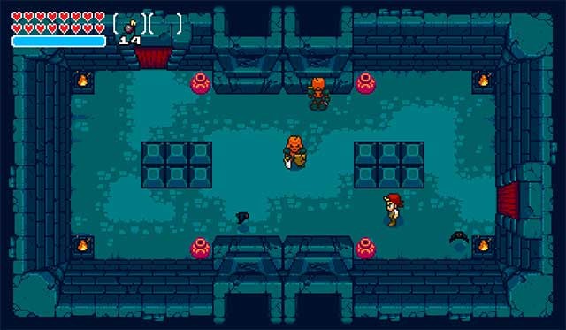 Khám phá một hầm ngục lớn phi tuyến tính với vô số quái vật để chiến đấu