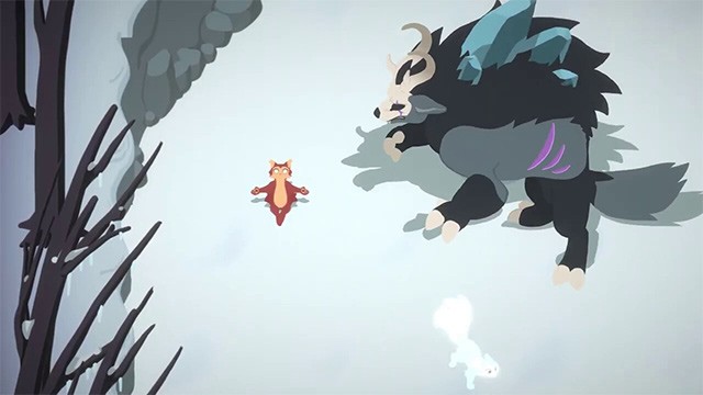 Đánh bại sinh vật thù địch và boss khủng để cứu lấy bộ tộc sóc trước khi quá muộn