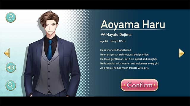 Haru là kiểu người thẳng thắn và lạnh lùng