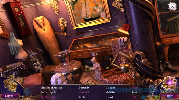 Một cảnh tìm đồ vật ẩn