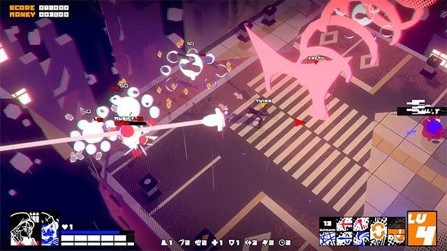 The Segment Twins là game hành động chặt chém nhịp độ cao với góc nhìn từ trên xuống