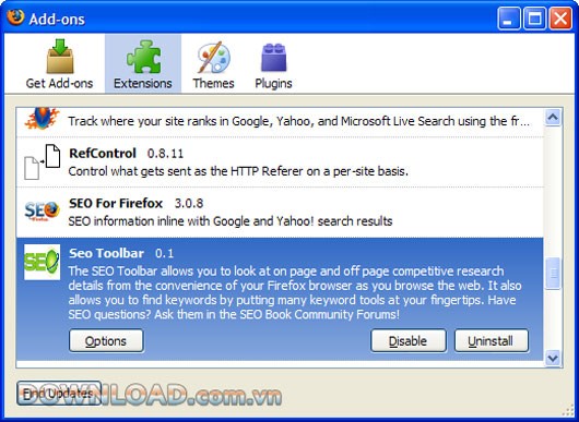 The SEO Toolbar For Firefox