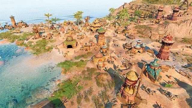 The Settlers: New Allies có đồ họa tuyệt đẹp và hình ảnh động chi tiết