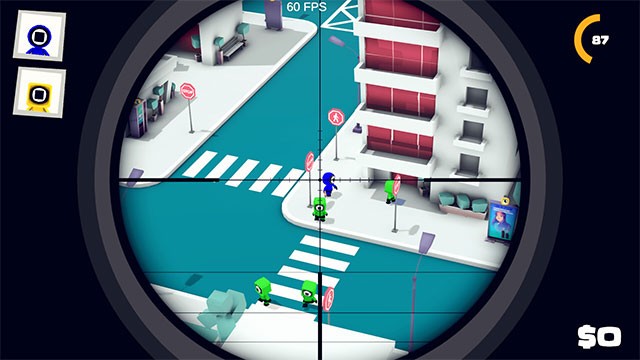 The Shape Killer là game bắn tỉa với hơn 70 hợp đồng đánh thuê khác nhau