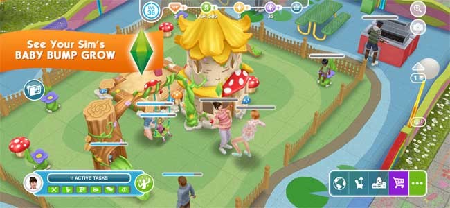 Cập nhật The Sims Freeplay iOS