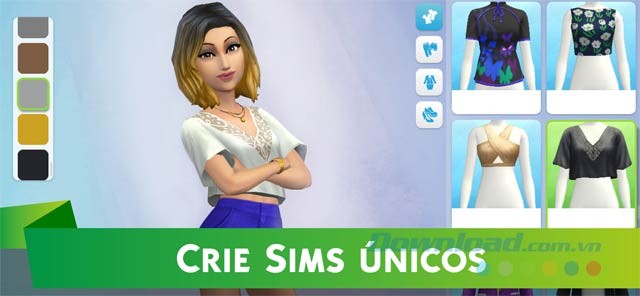 Tùy chỉnh ngoại hình và tính cách cho Sim