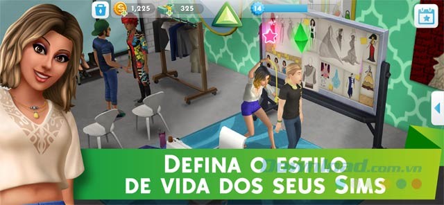 Chia sẻ phong cách sống của Sim