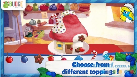 Trang trí bánh bằng topping đủ loại