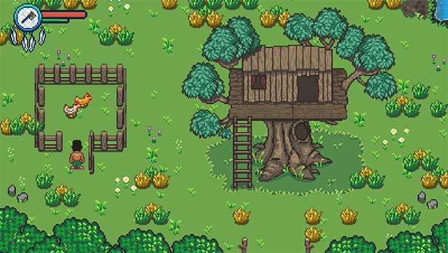 The South Island là game phiêu lưu nhập vai đồ họa Pixel đầy màu sắc