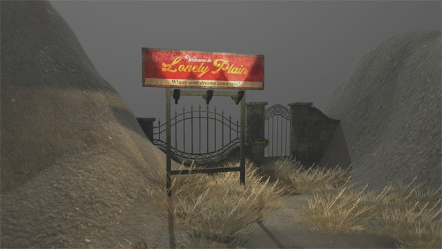 Chào mừng đến với thị trấn Lonely Plain đã bị bỏ hoang từ lâu
