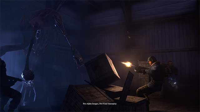 Game lấy bối cảnh sau các sự kiện trong bộ phim kinh dị The Thing năm 1982