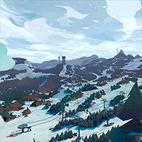 The Vast White - Game Trượt Tuyết Thám Hiểm Thế Giới Mở