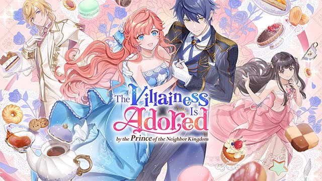 The Villainess Is Adored by the Prince of the Neighbor Kingdom là game otome hẹn hò lãng mạn