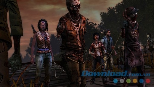 Tải The Walking Dead: Michonne cho iOS để tự mình trải nghiệm cuộc chiến đầy nguy hiểm với zombie