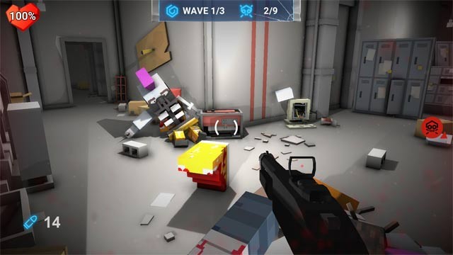 Sử dụng 10 loại vũ khí khác nhau