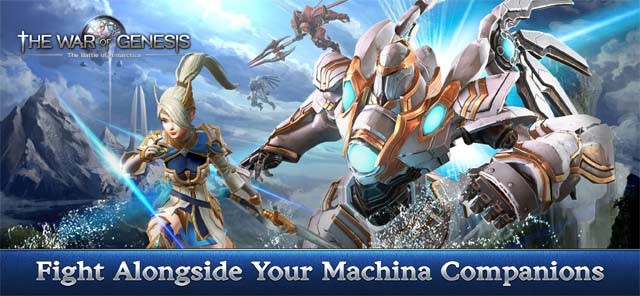 Chiến đấu kề vai sát cánh với rô bốt khổng lồ Machina hùng mạnh