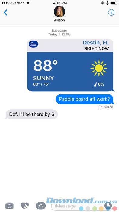 The Weather Channel cập nhật thời tiết nhanh nhất