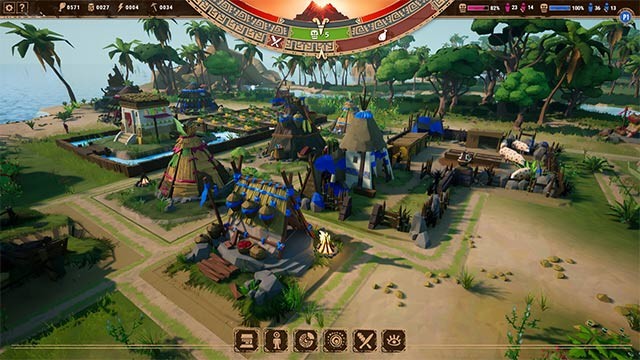 Xây dựng đô thị cổ đại thịnh vượng trong game chiến thuật mô phỏng The Whims of the Gods