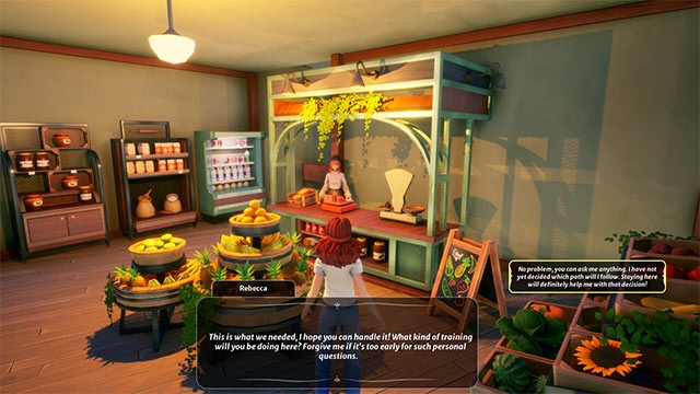 Kết bạn với người dân trên đảo, lắng nghe câu chuyện và giúp đỡ họ