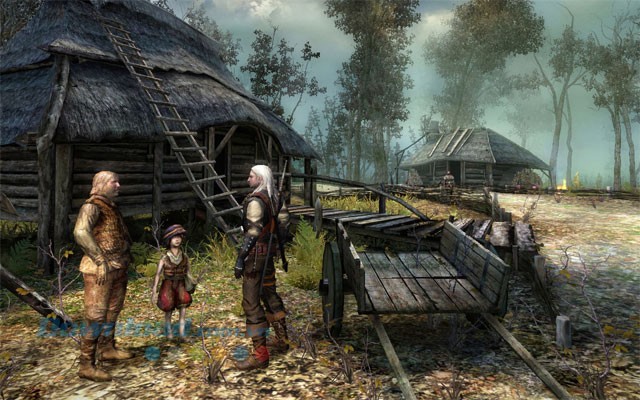 Trò chuyện cùng các nhân vật trong game nhập vai cho PC The Witcher: Enhanced Edition Director's Cut