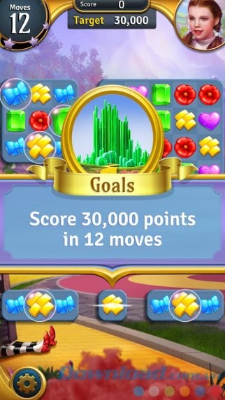 Mỗi level đưa ra mục tiêu riêng