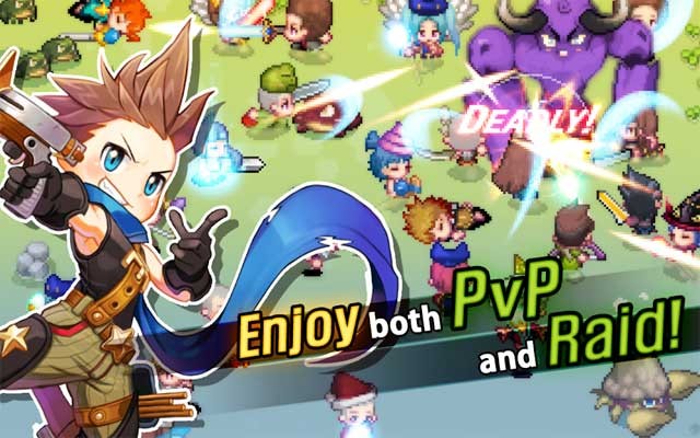 Chiến đấu chống lại người chơi khác trong đấu trường PvP thời gian thực