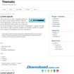 Thematic - Free Blog Template for Blogger